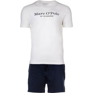 Marc O'Polo - Pyjama's - Heren - Twee Delen - Ronde Halslijn - Zacht Ademend Materiaal
