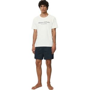 Marc O'Polo - T-shirt - Wit - Mix & Match Cotton