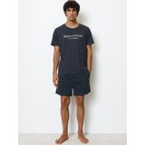 Marc O'Polo - T-shirt - Slim Fit - Korte Mouwen - 2-pack