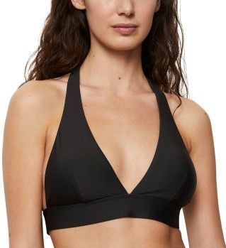 Look - Unikleur - Bikinitopje - Black - Polyamide Elastaan