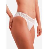 Slips - Open White - Kant - Aansluitend - Hoge Beenlijn