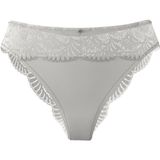 Slips - Open White - Kant - Aansluitend - Hoge Beenlijn