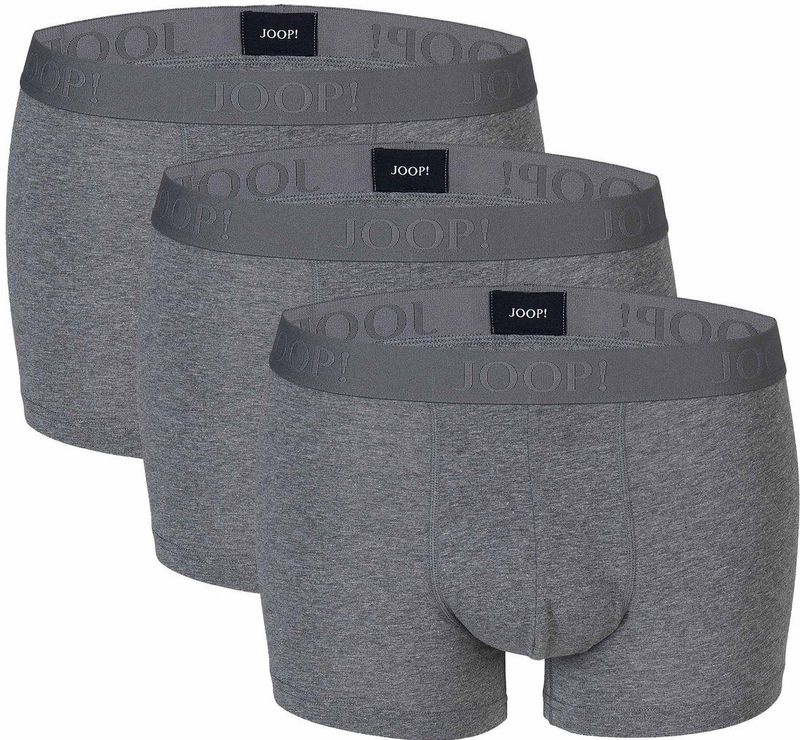JOOP! - Boxershort Everyday - Dark Grey Melange - Set van 3