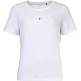 T-shirt - Wit - Korte Mouwen - Ronde Hals - Logoprint