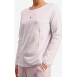 JOOP! - Shirt - Wit - Cosy - Lange Mouwen - Ronde Hals