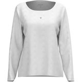 JOOP! - Shirt - Wit - Cosy - Lange Mouwen - Ronde Hals