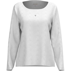 JOOP! - Shirt - Wit - Cosy - Lange Mouwen - Ronde Hals