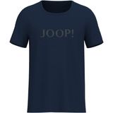 T-shirt - Navy - Katoen - Logo-opschrift