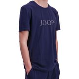 T-shirt - Navy - Katoen - Logo-opschrift