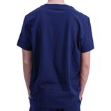 T-shirt - Navy - Katoen - Logo-opschrift