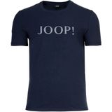 T-shirt - Navy - Katoen - Logo-opschrift