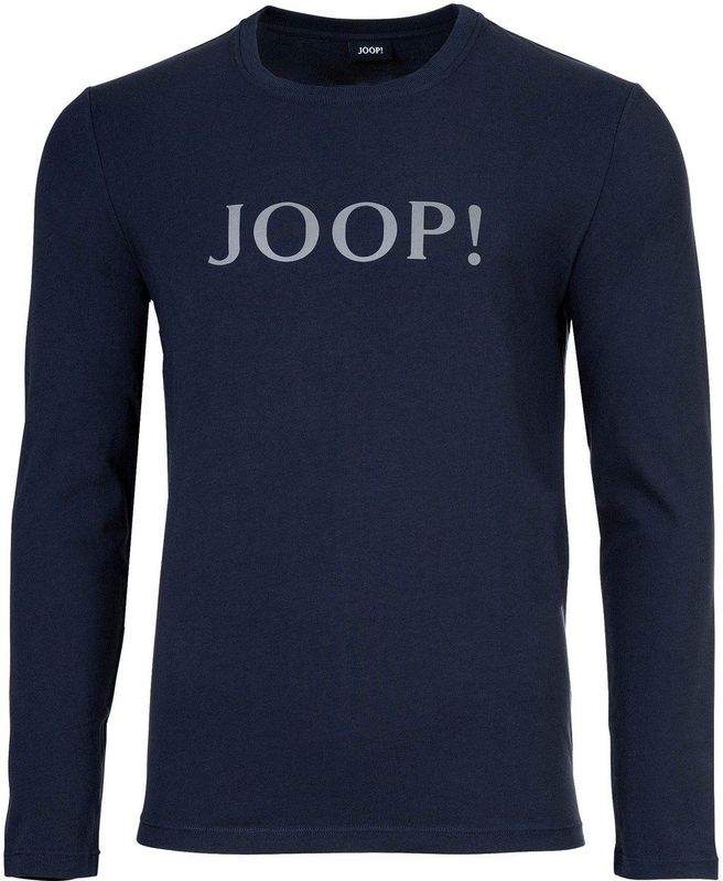 JOOP! - Shirt met Lange Mouwen - Blauw - Comfort - Regular Fit