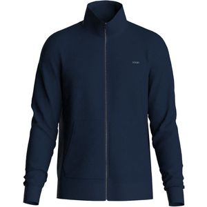 JOOP! - Sweatvest Comfort - Navy - Met Staand Kraagje - Opgestikte Steekzakken