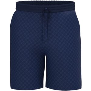 JOOP! - Short Leisure - Navy - Bermuda's - Met Korenbloem All-over Print