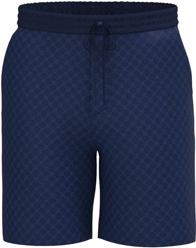 JOOP! - Short Leisure - Navy - Bermuda's - Met Korenbloem All-over Print