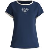 OTTO JOOP! T-shirt Move - Blauw - Katoen - Ronde Halsopening