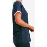 OTTO JOOP! T-shirt Move - Blauw - Katoen - Ronde Halsopening