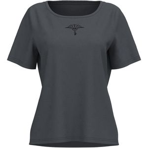 JOOP! T-shirt Luxe - Zwart - Katoen - Logoborduursel