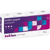 Toiletpapier Satino Prestige 3-laags 250vel 8rollen wit