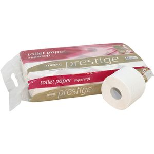 Satino - Toiletpapier Satino Prestige 4-laags 150vel 8rollen wit | 9 stuks