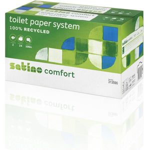 Toiletpapier satino comfort jt3 2lgs 724vel wit | Pak a 24 rol
