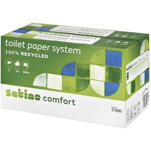 Toiletpapier satino comfort jt3 2lgs 724vel wit | Pak a 24 rol