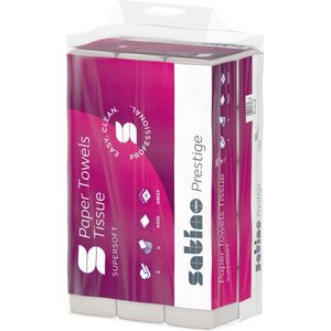 Satino Prestige | Handdoekje | 2-laags | 24 x 21 cm | 4032 stuks