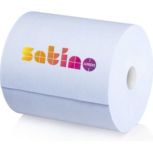 Satino poetsrol industrieel blauw 2x350 meter