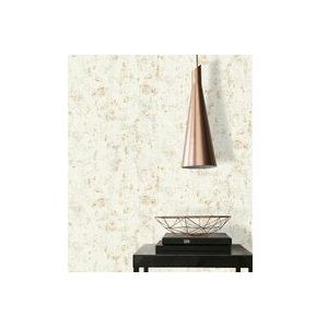 BETONLOOK BEHANG | Industrieel - wit met goud - A.S. Création Trendwall