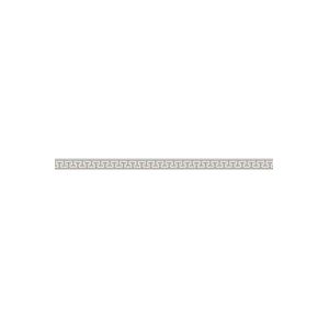 GRAFISCHE BEHANGRAND | Zelfklevend - grijs metallic wit - A.S. Création Only Borders 11