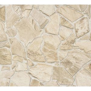 AS Creation - Elements 2 - Vliesbehang - Natuurlijke en Industriële Patronen