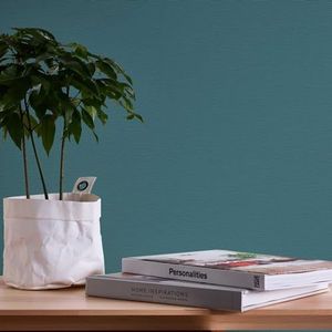 A.S. Création - French Affair - Vliesbehang - Blauw Groen