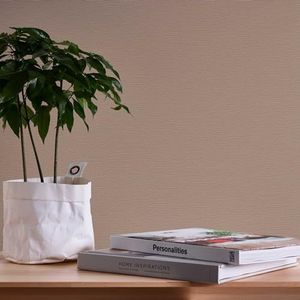 UNI BEHANG | Basic - Bruin Grijs - A.S. Création French Affair