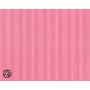A.S. Creation 908759 Boys en Girls 4 effen / gestreept behang, rood / paars