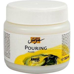 Kreul - Solo Goya - 87201 Acrylic Medium - Pouring Fluid - Transparant - Pot 150ml