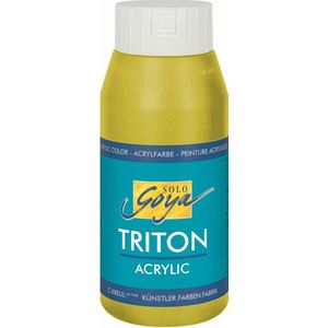 17045 Triton acrylverf - Olijfgroen helder - Pot 750 ml