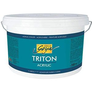 KREUL 17043 - Solo Goya Triton acrylverf lila, 750 ml flacon, snelle en matte droging, verf op waterbasis, studiokwaliteit, goede dekking en hoog rendement
