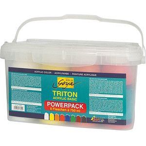 Solo Goya Triton Acrylic "Basic Power Pack"