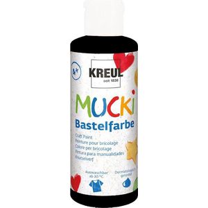 Kreul - Kleur om te knutselen, 80 ml, zwart, 641851, (1 stuk)