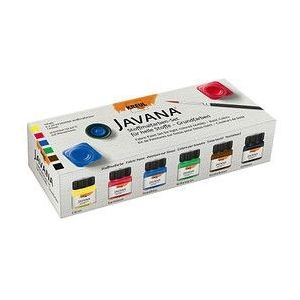 Javana textielverf set – Primaire kleuren – Voor lichte stoffen