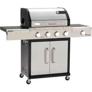 Landmann Gasgrill Barbecue - 4 branders - RVS