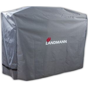 Landmann Premium beschermhoes XL 145 x 120 x 60 cm - Grijs - UV bestendig - Regenbestendig - Bestendig tegen extreme kou tot 15 graden onder nul