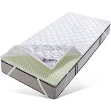 my home, Topper Polly Plus Komfort ECO, ideal für Boxspringmatratzen, 6 cm hoch, Komfortschaum, Topper für Matratze 90x200 cm, 140x200 cm und weitere Größe geeignet