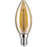 Paulmann 330028740 LED-lamp Energielabel G (A - G) E14 Kaars 2 W Goud (Ø x h) 35 mm x 98 mm 1 stuk(s)
