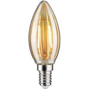 Paulmann 330028740 LED lamp kaars filament E14 DC 24V 140lm 2W 1900K goud dimbaar