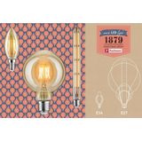 LED - Retro Goudlichtlamp - Glas - Extragroot - Energie-efficiënt