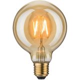 Paulmann 28399 LED lamp vintage Globe 95 2,5W verlichtingsmiddel goud decolamp verlichting 1700 K E27,1 Stuk (1er Pack)