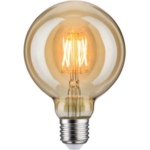 Paulmann 28400 LED-lamp E27 Globe 6.5 W = 35 W Goud (Ø x h) 95 mm x 138 mm 1 stuk(s)
