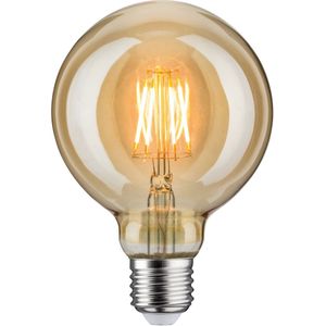 Paulmann - Verlichtingsmiddel - Globe met Gloeidraad - E27 - 6.50W - Goudlicht