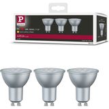 Paulmann - LED Lampen - Warmwit - GU10 - 3x6,5 W